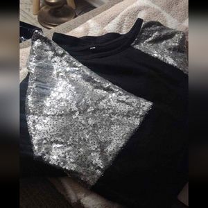 Bling long sleeve shirt